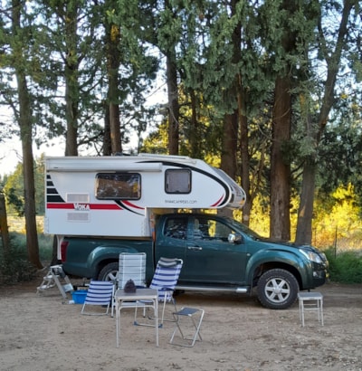 Confort Pitch + 100 m²,electricity included-Vehicle max. 7.50 metres — 5