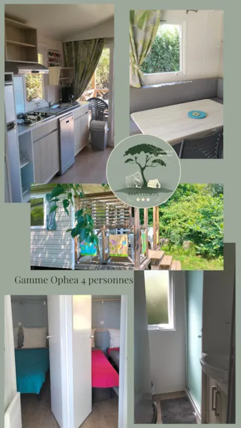 Mietunterkunft - Mobilheim O'phéa Grand Confort Air-Conditionned - Camping Fontisson