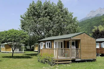 Mietunterkunft - Mobilhome Louisiane - Camping La Chapelle Saint Claude