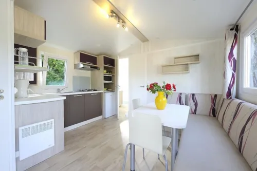 Accommodation - Mobilhome Louisiane - image n°3 - Camping La Chapelle Saint Claude