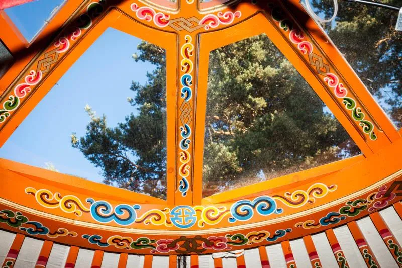 Yourte Traditionnelle Mongole De 20M² + Terrasse 2/3 Personnes