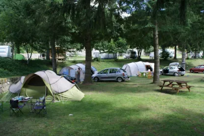 Forfait : Piazzola + Auto + Tenda / Roulotte / Camper