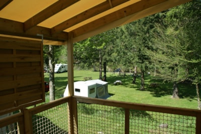Ecolodge Sahari 30m ² covered terrace (without toilet blocks) — 3