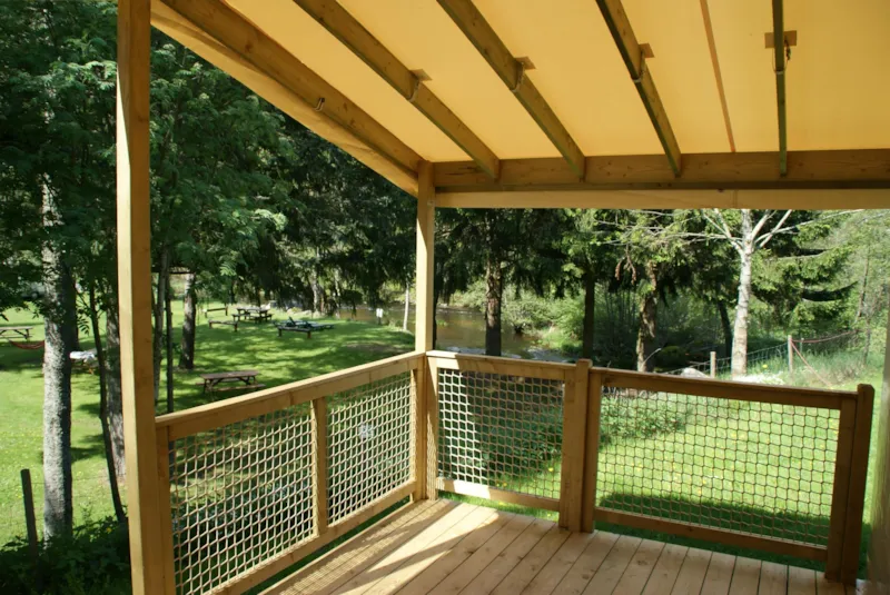 Ecolodge Sahari 30M² Terrasse Couverte (Sans Sanitaires) 4/5 Personnes