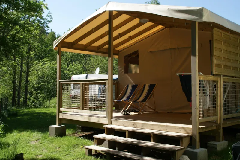 Ecolodge Sahari 30M² Terrasse Couverte (Sans Sanitaires) 4/5 Personnes