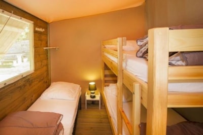 Ecolodge Sahari 30m ² covered terrace (without toilet blocks) — 8