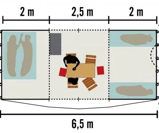 Tente Luxe Bora-Bora 25M² (Sans Sanitaires)