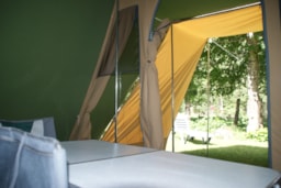 Location - Tente Luxe Barbados 18M² (Sans Sanitaires) - Camping du Pont de Braye