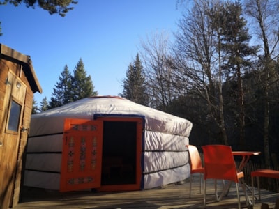 Traditional Mongolian Yurt 20m ² + terrace — 5