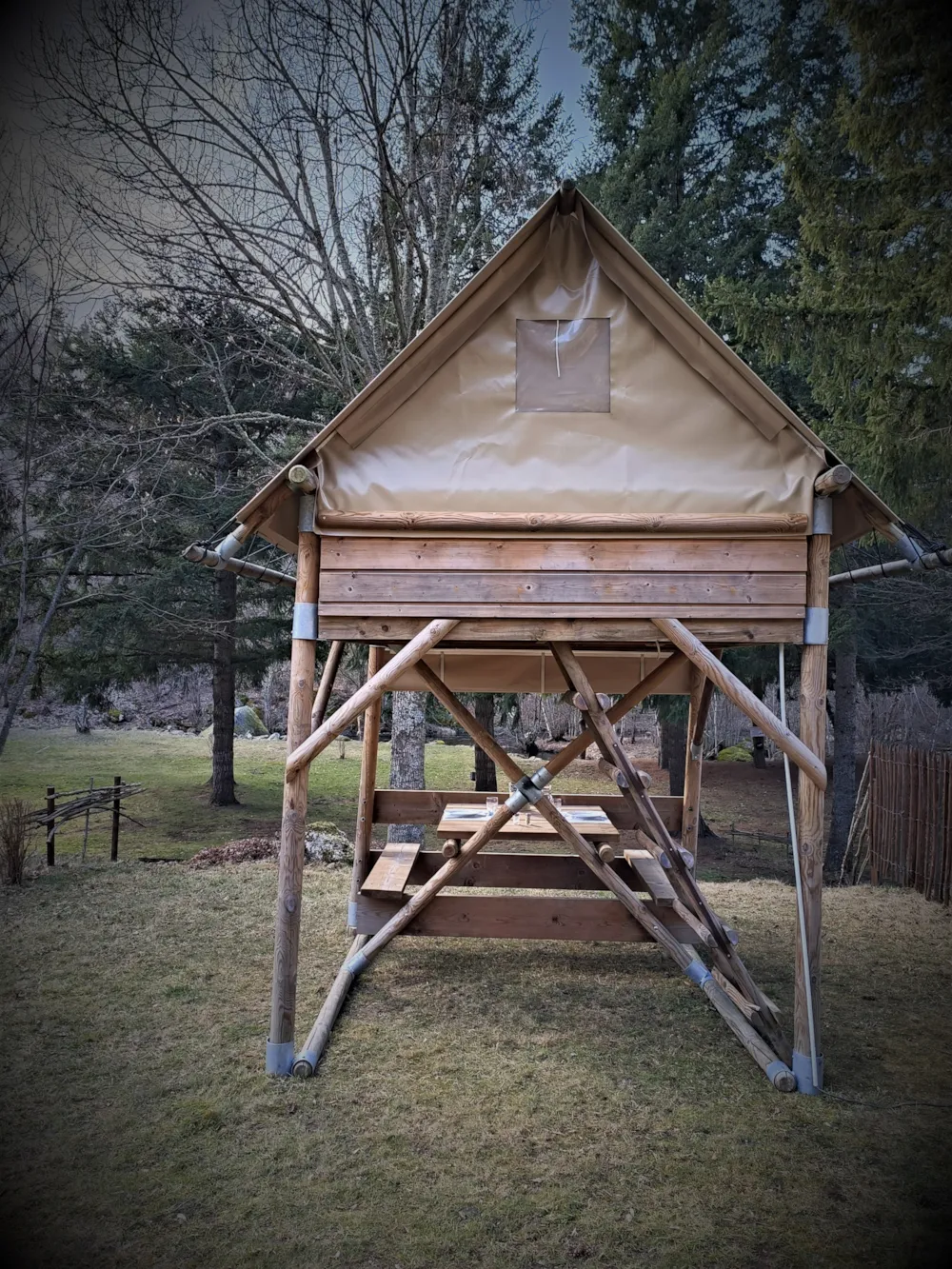 Location - Bivouac 5 M² - Camping du Pont de Braye