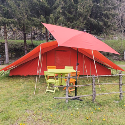 Luxury Tent Bora-Bora 25m ² (without toilet blocks) — 9