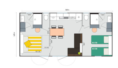 Mobilhome Charmette — 2