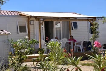 Mietunterkunft - Mobilheim Premium 3 Zimmer Samstag - Camping Mas des Lavandes