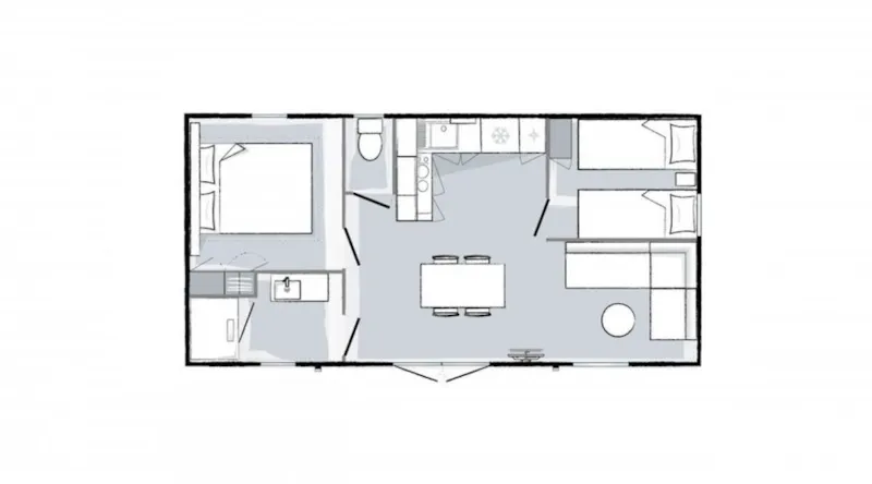 Mobil Home Prestige - 2 Chambres Samedi