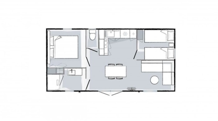 Mobil Home Prestige - 2 Chambres Samedi