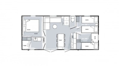Mobile-home PRESTIGE - 3 bedrooms SATURDAY — 6