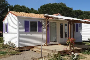 Mietunterkunft - Mobilheim Confort 2 Zimmer Samstag - Camping Mas des Lavandes