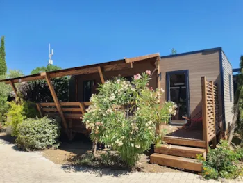 Mietunterkunft - Mobilheim Prestige - 2 Schlafzimmer Sonntag - Camping Mas des Lavandes