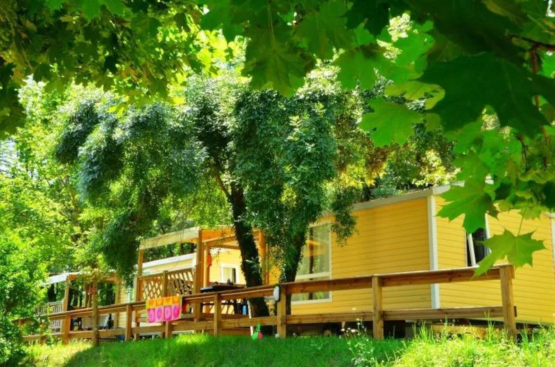 Mobile Home Confort Loggia 2 Chambres / Terrasse + Climatisation