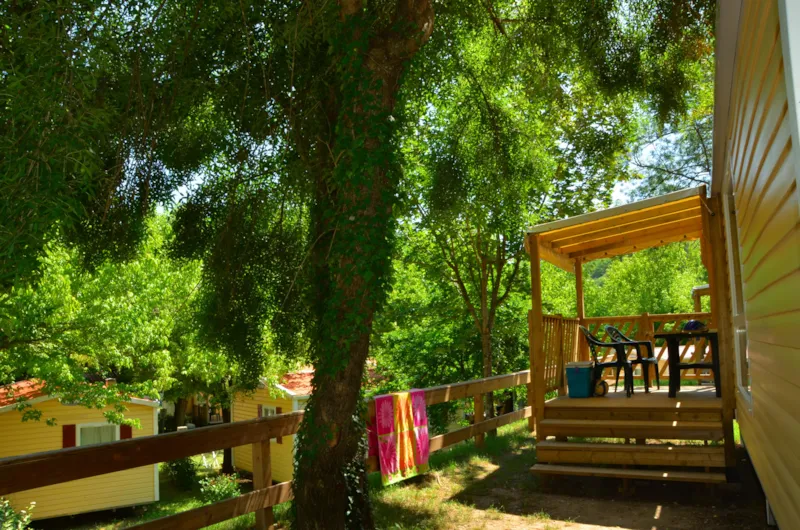 Mobile Home Confort Loggia 2 Chambres / Terrasse + Climatisation