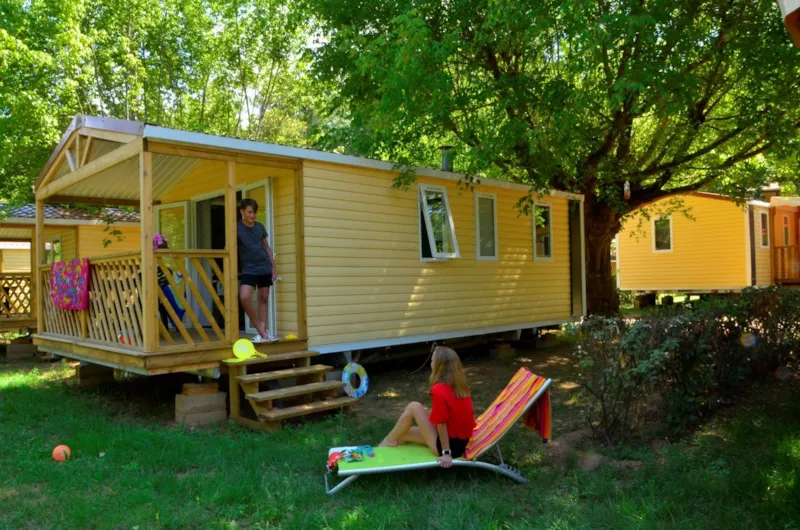 Mobile Home Confort Loggia Bay 2 Chambres / Terrasse Couverte + Climatisation
