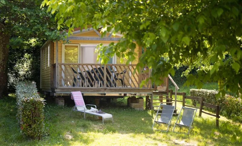 Mobile Home Confort Loggia Bay 2 Chambres / Terrasse Couverte + Climatisation