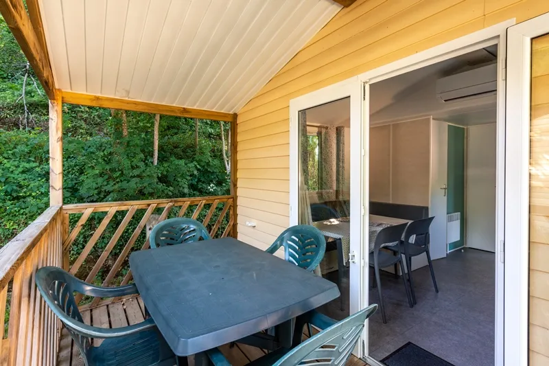 Mobile Home Confort Loggia Bay 2 Chambres / Terrasse Couverte + Climatisation