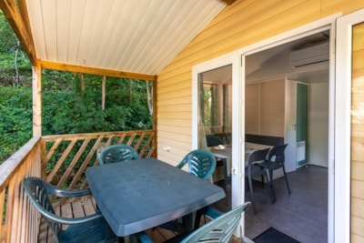 Mobile home confort Loggia Bay 2 bedrooms/ sheltered terrace + air-conditioning — 5