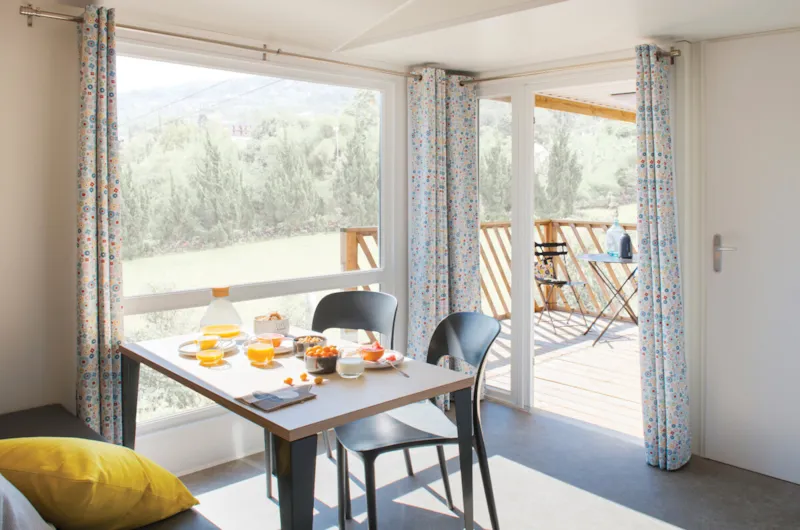 Mobile Home Confort Loggia 2 Chambres / Terrasse + Climatisation