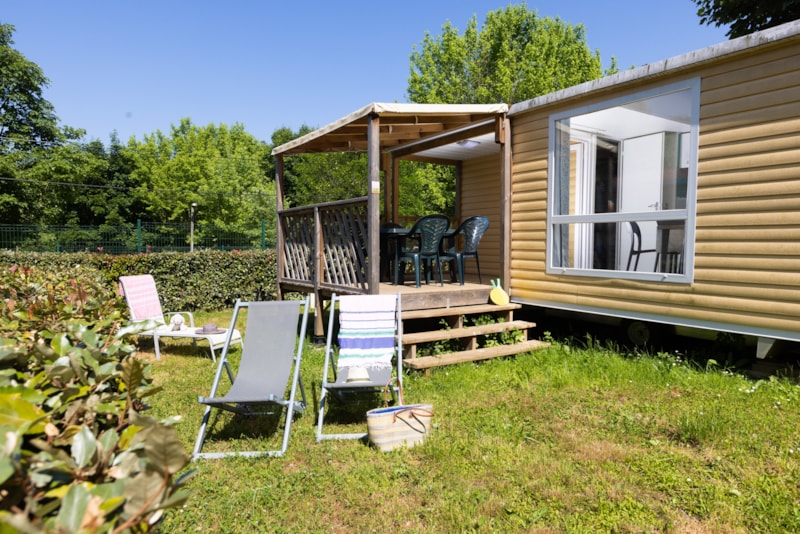 Mobile home confort Loggia 2 chambres / terrasse + climatisation