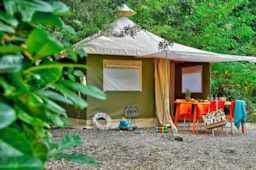 Huuraccommodatie(s) - Gemeubileerde Bengali Tent - Domaine de La Sablière - naturiste