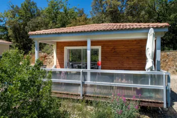 Location - Chalet Les Balcons De La Ceze - Domaine de La Sablière - naturiste