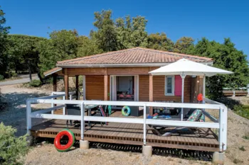 Location - Chalet Bellevue Top Tv - Domaine de La Sablière - naturiste
