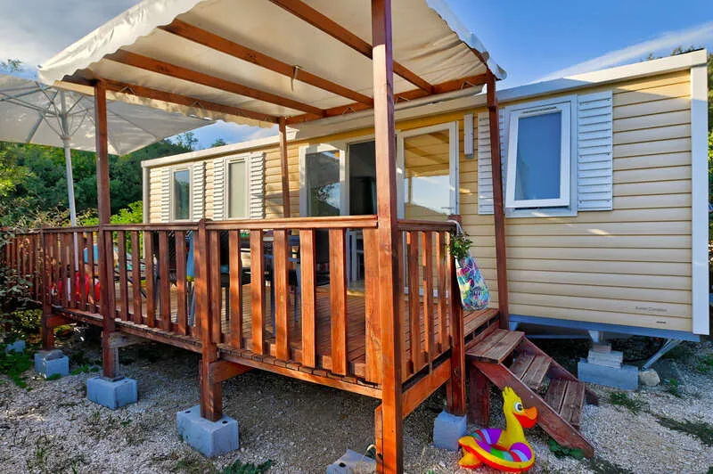 Accommodation - Mobile-Home Resort Top Presta Valley View - Domaine de La Sablière - naturiste