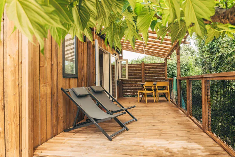 Accommodation - Résidence Mobile Clicochic Top Presta - Domaine de La Sablière - naturiste