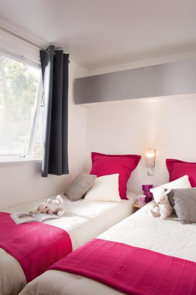 Mobil home SAFARI - 37m² - 3 bedrooms + Air conditioning