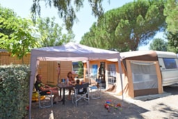 Emplacement - Emplacement Avec Sanitaires Privés - Camping & Spa CAP SOLEIL