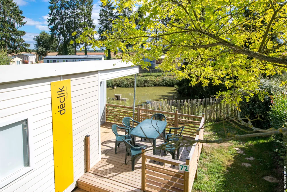 Location - Mobil-Home 38M² Declic - 3 Chambres N°28 - Camping - Caravaning Les Peupliers