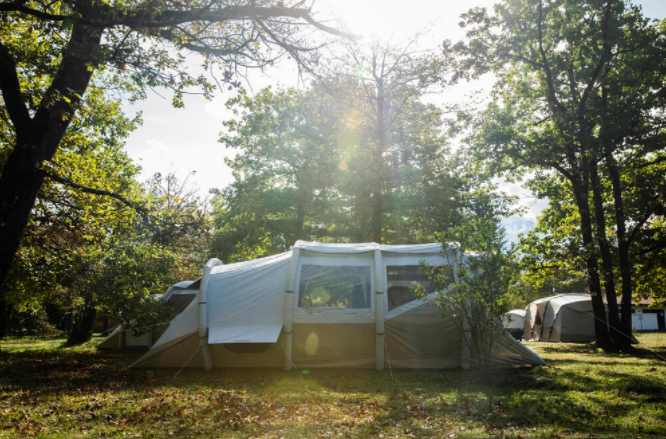 Location - Tente "Prêt À Camper" 6 Personnes - Camping - Caravaning Les Peupliers