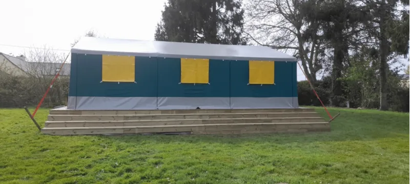 Lit X1personne (Tente Dortoir Collective -  Max14 Personnes)