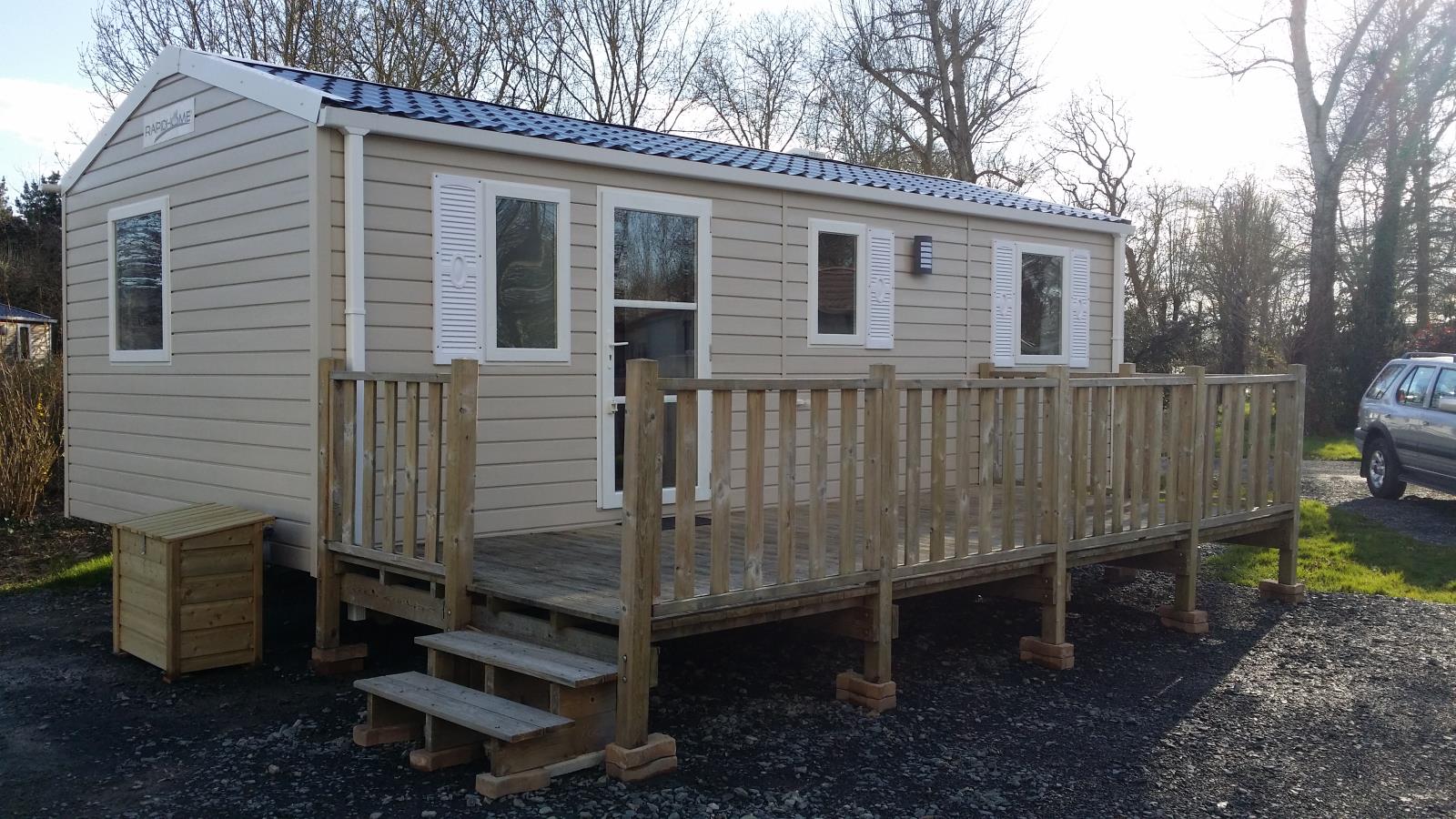 Lodge 6 pers 3 chambres + terrasse bois