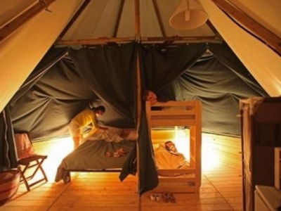 Furnished tent - 2 bedrooms