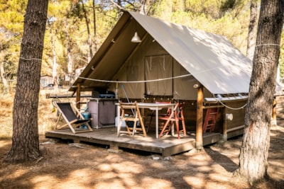 Furnished tent - 2 bedrooms