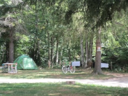 Pitch Tent Caravan Or Camping-Car