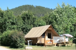 Huuraccommodatie(s) - Ecolodge Marilou 1 - Zonder Sanitair, Zonder Water, Zonder Verwarming - 20 M2 - - Camping La Cascade