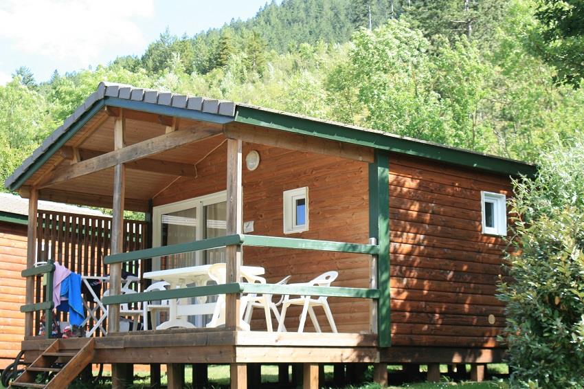 Location - Chalet Alouette 2 Chambres - Camping La Cascade, Meyrueis