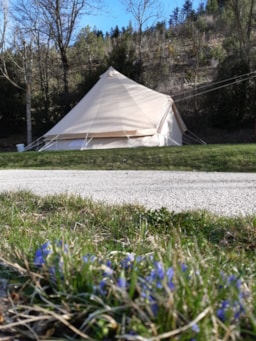 Location - Tente Toilée Tout Confort - Camping La Cascade