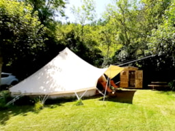 Accommodation - Comfortable Canvas Tent - Camping La Cascade