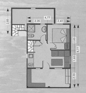 Chalet 5 Pers En  Mezzanine