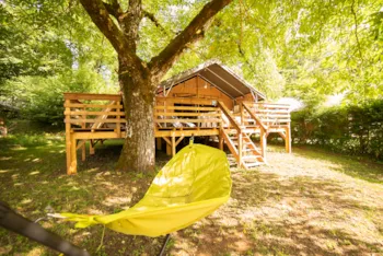 Mietunterkunft - Safari Lodge Mit Privaten Sanitäranlagen - Camping Les Tailladis